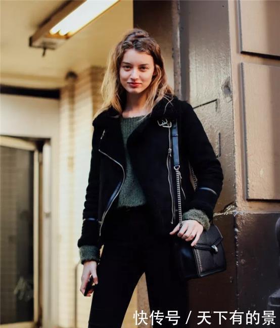 小个子女生，不管穿什么外套，记住“三三法则”，时髦还显高