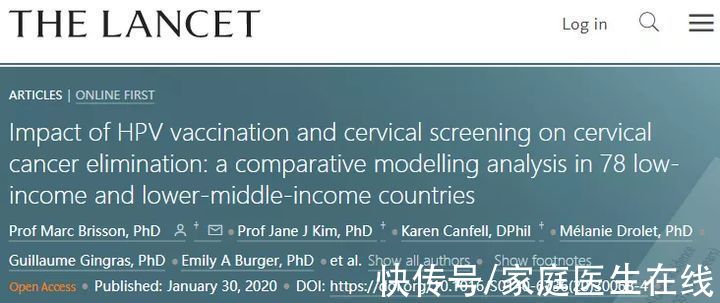 发病率|《柳叶刀》这个癌症可预防，有望在一个世纪内消除，做好三道防线