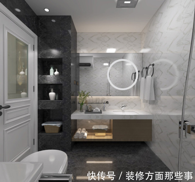 卧室|120平现代风开放三居室，将卧室改为书房很方便