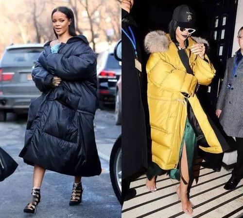 冬天,羽绒服越“长”越时髦!!