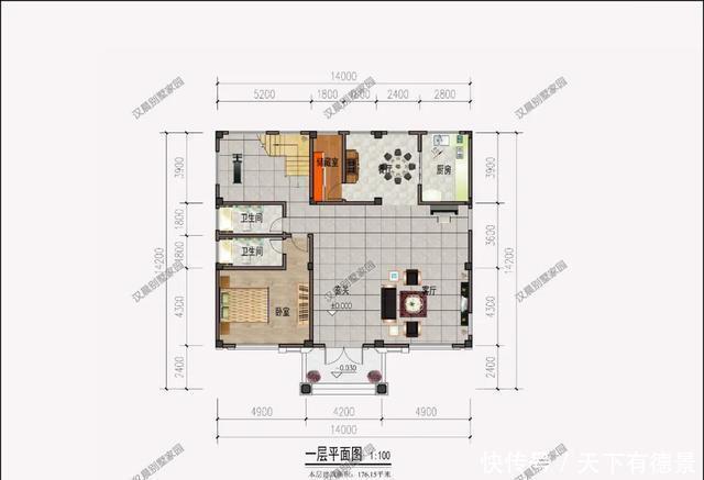 布置|新中式别墅经久耐看有韵味,二层三层设计挑空客厅美观又大气