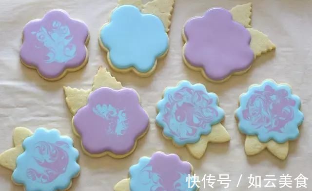 糖霜饼干|一双巧手，做出童话般的翻糖饼干，看完你会舍不得吃网友称太美