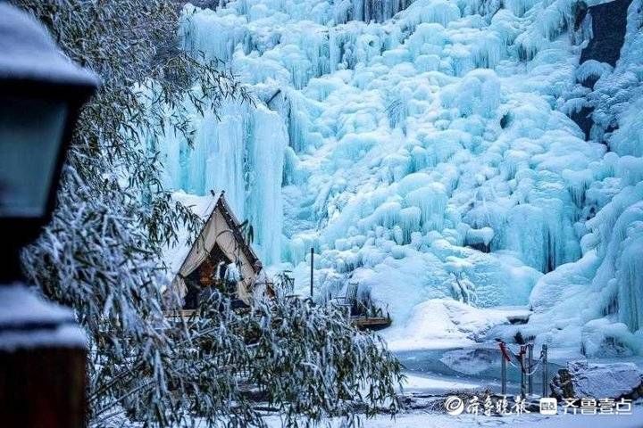 云雾|济南新年首雪很温柔，济南南山云雾冰雪梦幻迷人