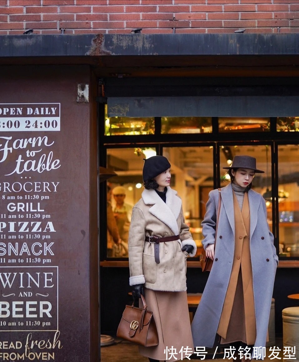 毛呢|五十岁而不老,三木妈妈把大衣穿出高级范,不仅减龄更有潮流韵味