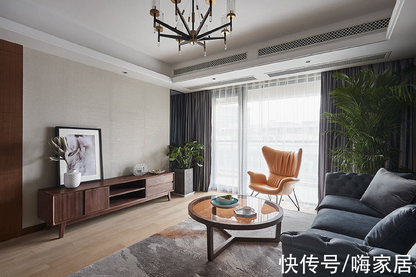 郑州|郑州126㎡现代混搭3室2厅,高级有品味的质感生活