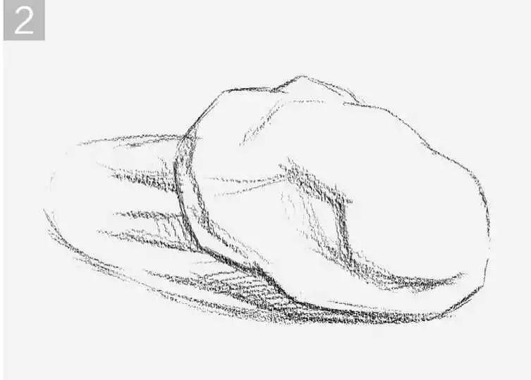 写生#结构素描写生实例:不会画结构素描?老艺术教你画三种常见的素描