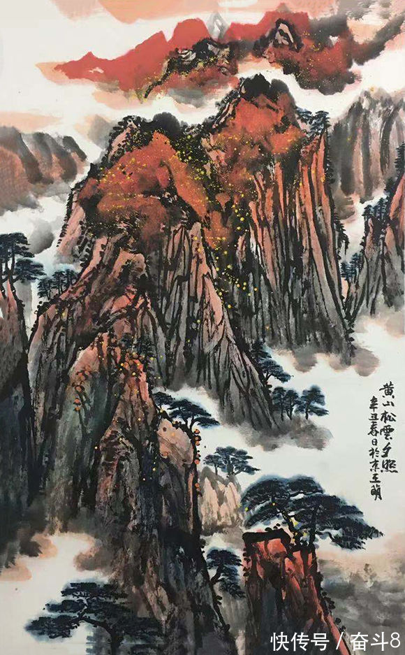 书法艺术$画家王萌 笔墨传神 兰心蕙质