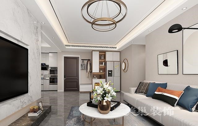 四居室|让人一见钟情的现代简约风,低调奢华有内涵,鉴赏130平四居室!