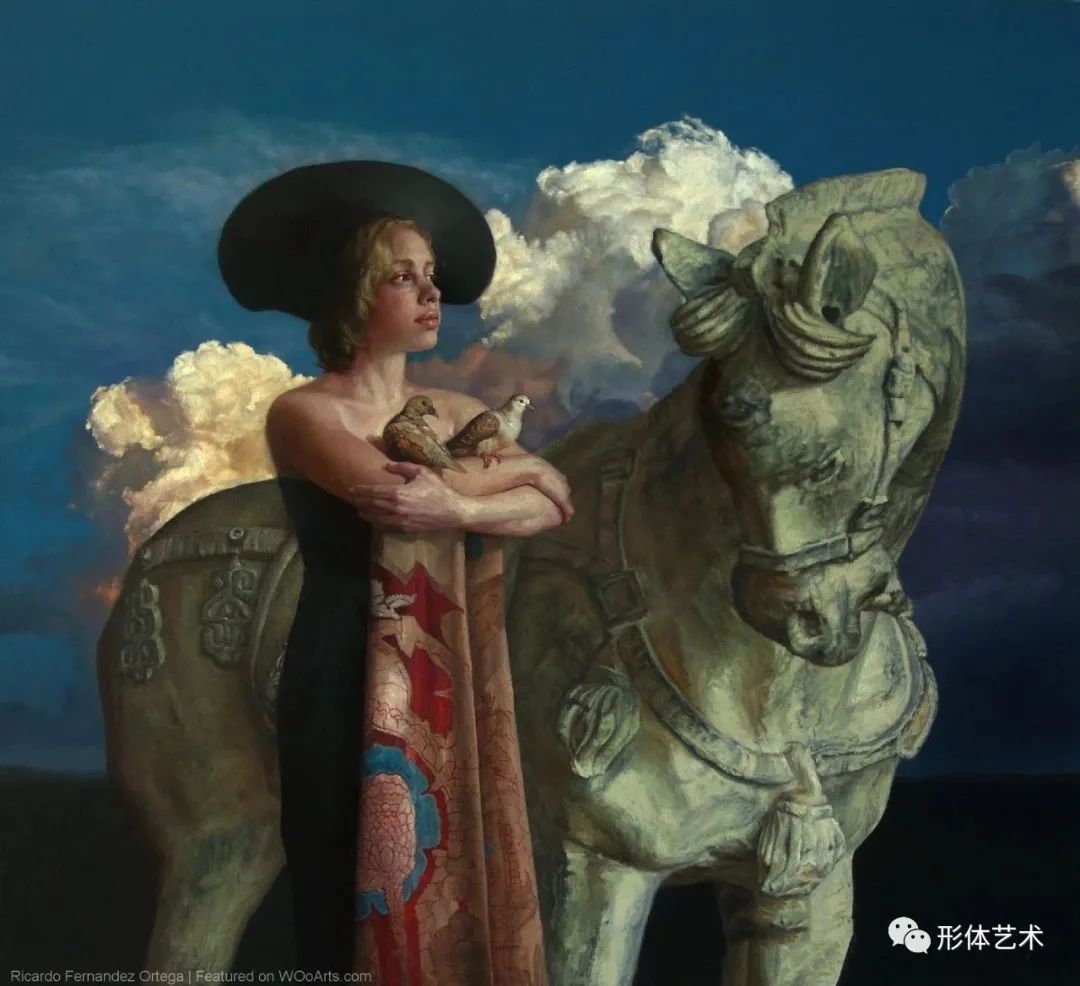 墨西哥&这位墨西哥画家的艺术作品,彰显静秘的古典梦与超现实的境界