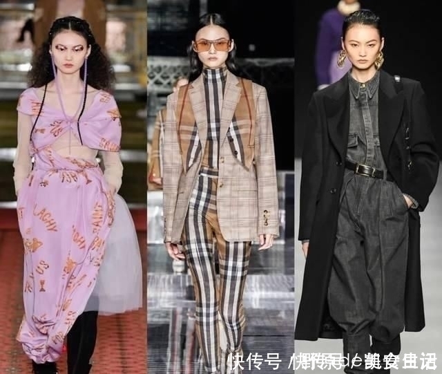 v2020秋冬时装周国模圈的劳模典范贺聪走秀32场演绎32个造型