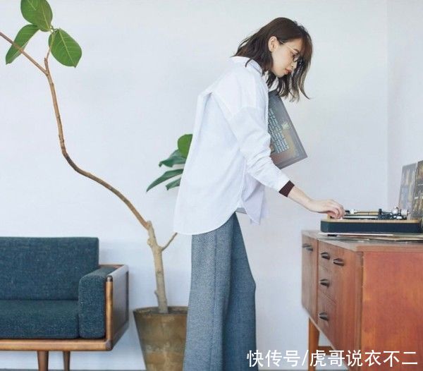 早春穿衣别太花哨，试试百搭高级的衬衫吧，谁穿都显气质