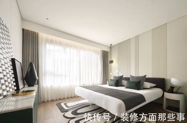 清新简约风|130平清新简约风三居室,绿色的高级应用!