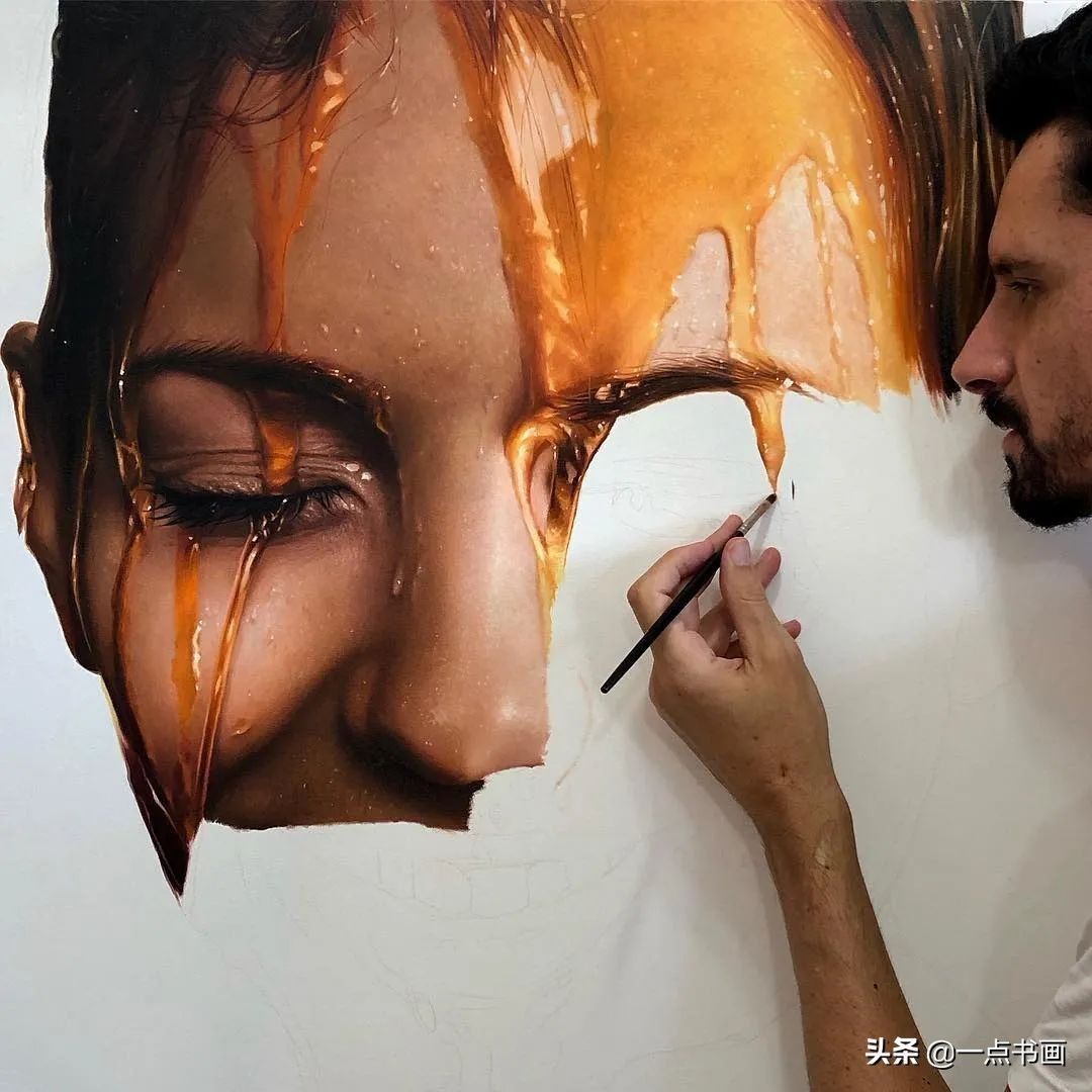 人体单反!这位巴西画家被称为“人体单反”,对色彩和细节的把控,简直神了