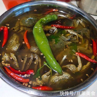 卤河蟹在家做，美味又营养，轻松又简单