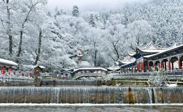 水墨画|今春，榆中县诗意雪景美如水墨画