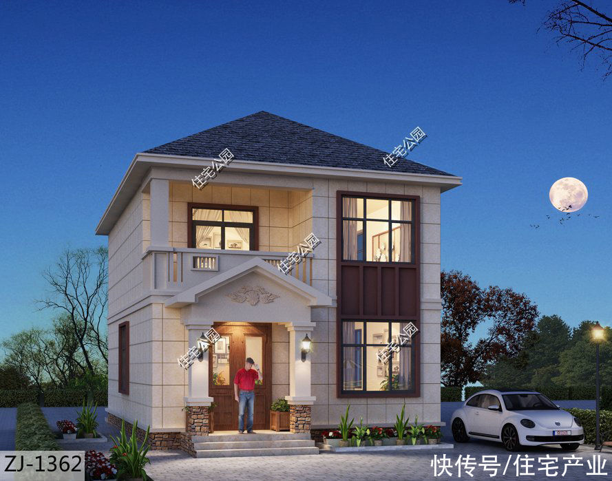 别墅|10套农村别墅,第5、6套建的人最多,第9套造价仅18万?