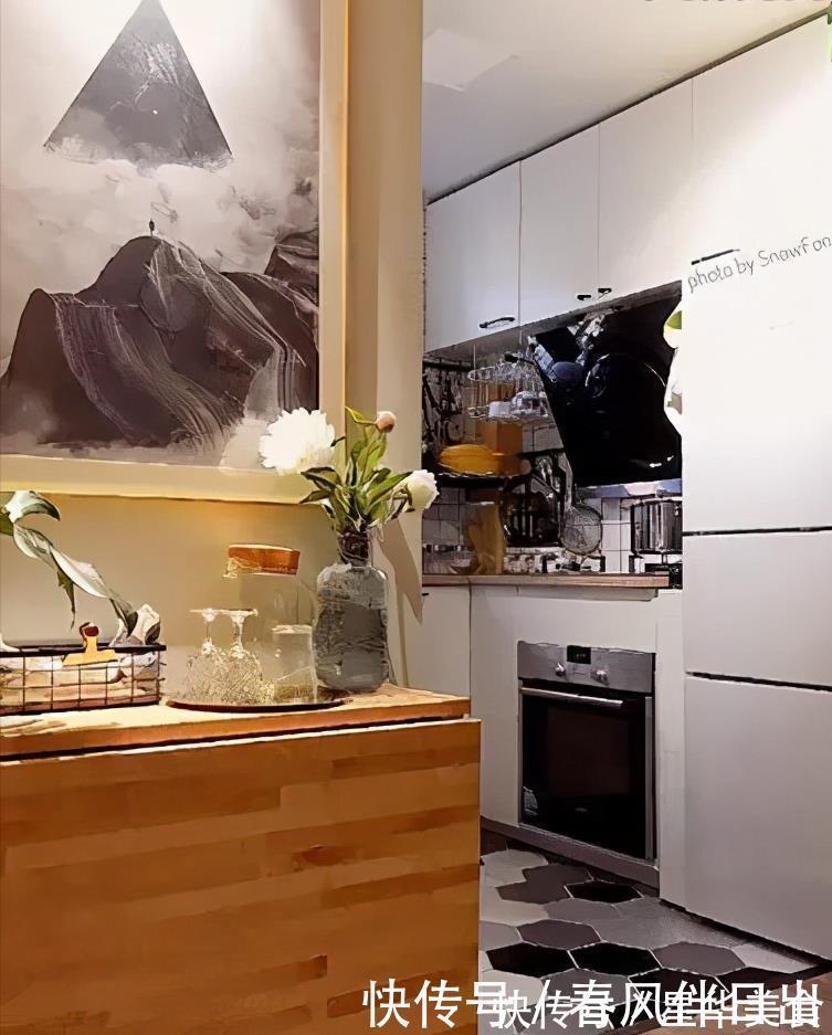 小窝|35㎡老破小变身清爽小窝,功能布局真完美,打造温馨舒适二人世界