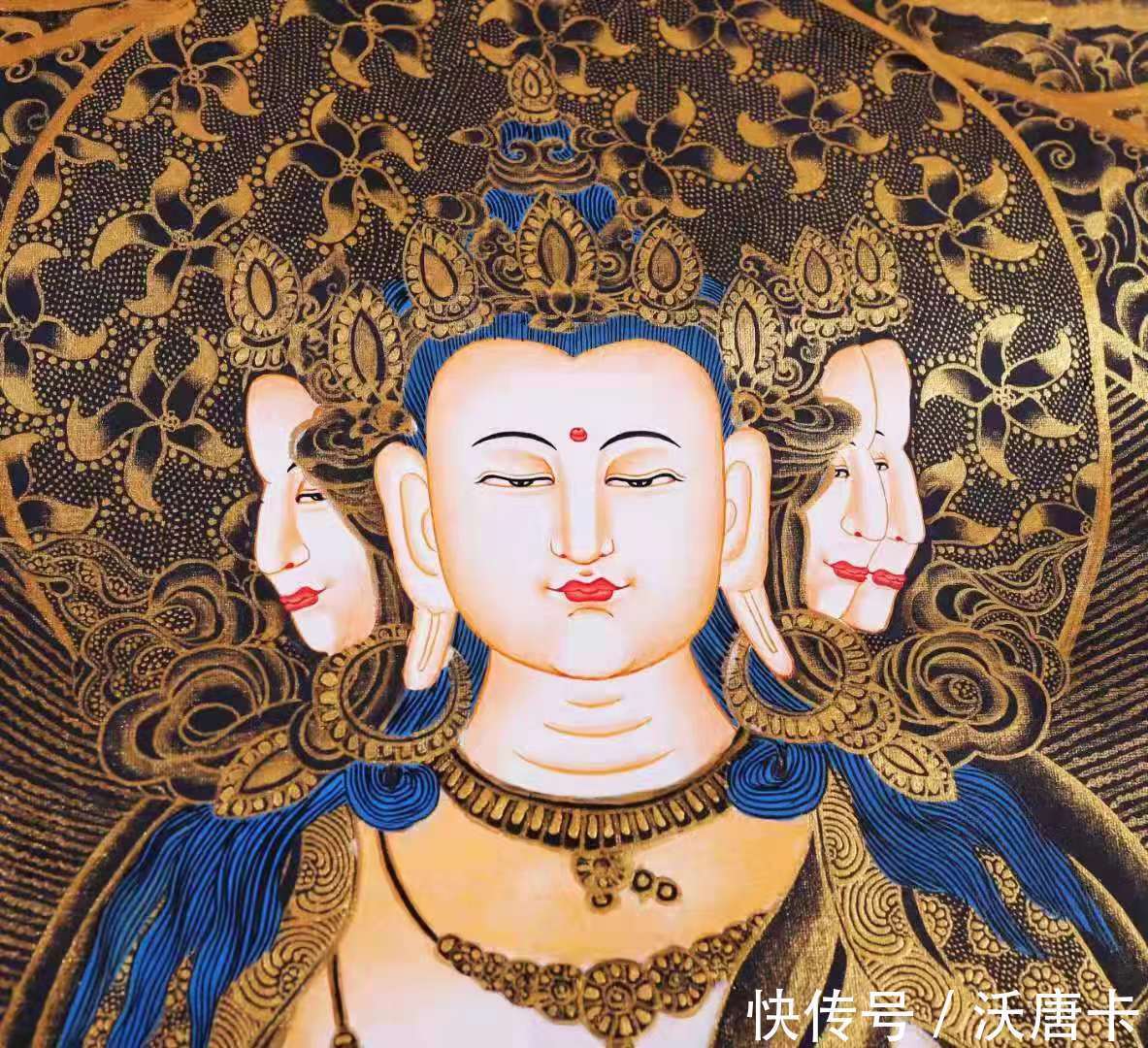 非物质文化遗产$三大藏地画派之勉唐画派