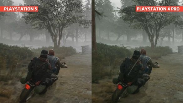 PS5|《往日不再》PS4 Pro/PS5对比 画面更流畅，提升明显