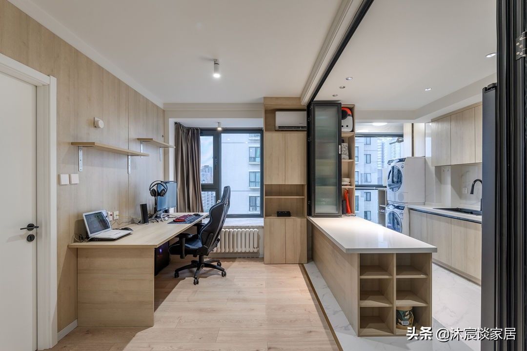 沐宸|奇妙的折叠门,用在家里这么实用,她家这样装修,敞亮通透又大气