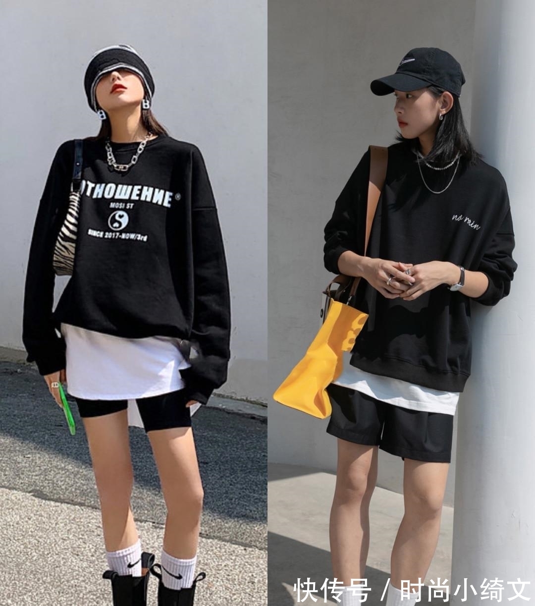 牛仔裤 卫衣下面要少穿牛仔裤,今年流行这样穿,减龄显嫩,值得借鉴