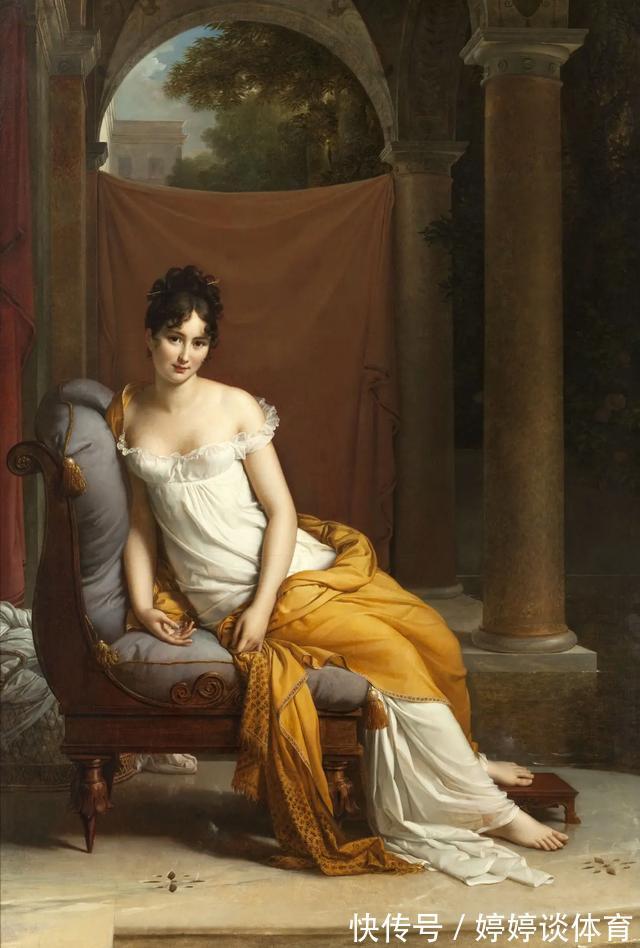 ·热拉尔|雅致?妩媚?雷卡米埃夫人像,19世纪一对师生新古典与浪漫的对决