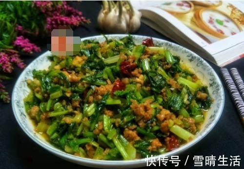 雪里蕻|这菜上桌一扫而光，又嫩又脆又香，孩子说没它吃饭都不香！