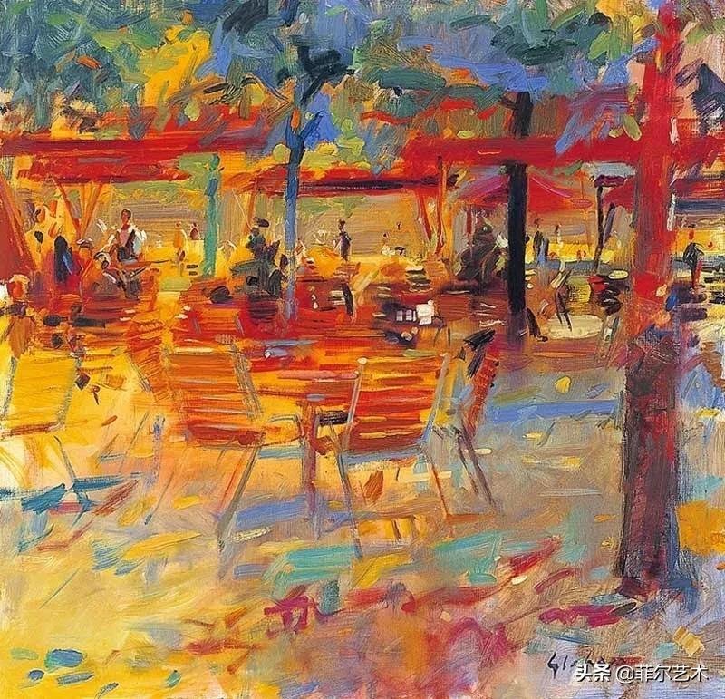 色彩!「油画欣赏」生动鲜明的色彩,一种独特的华丽风格