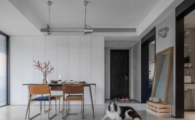 水泥漆|88㎡小三居,磐多魔+水泥漆,她家的“毛坯房”太酷了