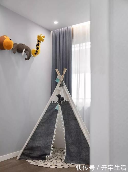 大套间|96㎡现代简欧风，主次卧打通，小户型变身大套间！时尚又温馨