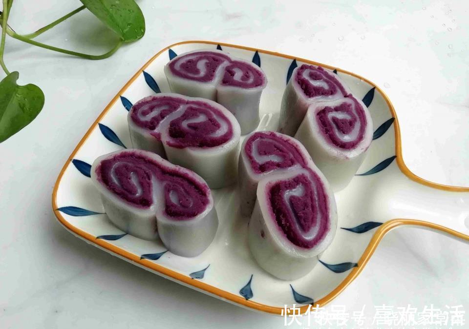 低热量|此物富含花青素,低热量高饱腹,蒸熟卷一卷,冰凉软糯又拉丝