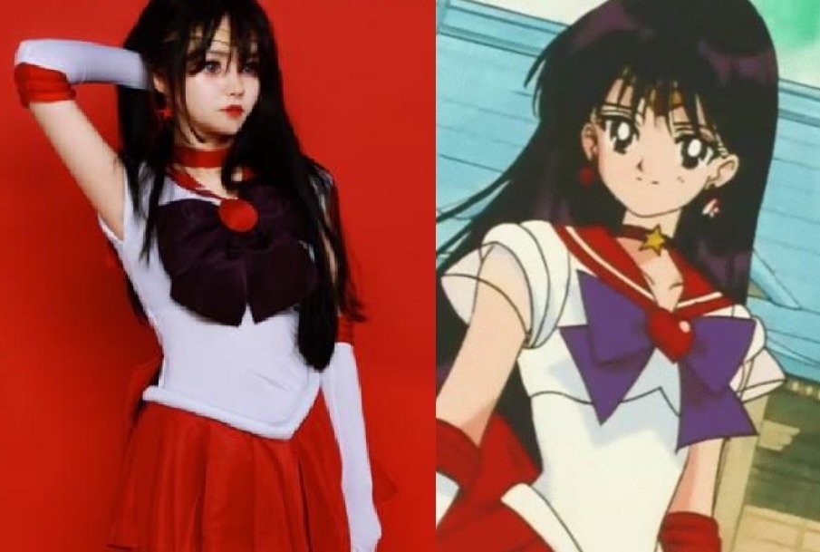 水野亚美|美少女战士:超还原的真人cos,亚美不要太美,西蕾妮蒂御姐范十足