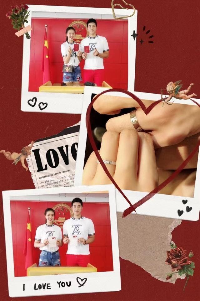 张常宁|女排张常宁公开唯美婚照,与男篮球员吴冠希6月举行婚礼:金童玉女