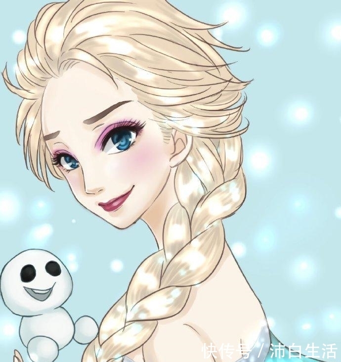 公主裙|卡通风格的迪士尼公主,乐佩公主甜美可爱,艾莎女王冷艳动人