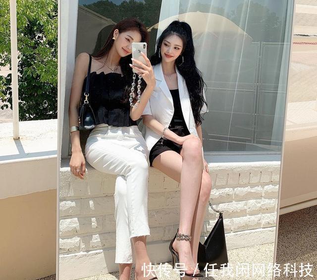 穿搭|#OOTD# 日常通勤穿搭法则，黑白搭