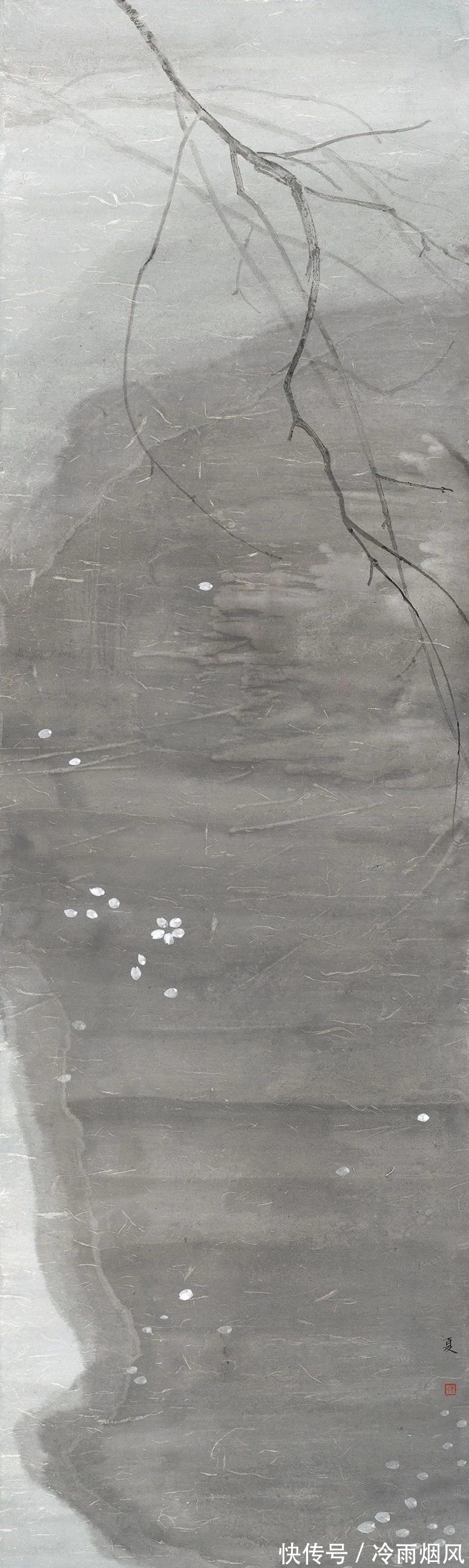 广州画院#广州画院|素墨无声,李夏夏花鸟画