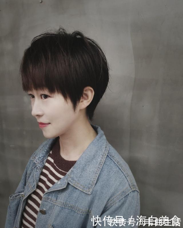 梓墨|剪这样的漏耳超短发,简直不要太美,气质提升了一大截,还很时尚