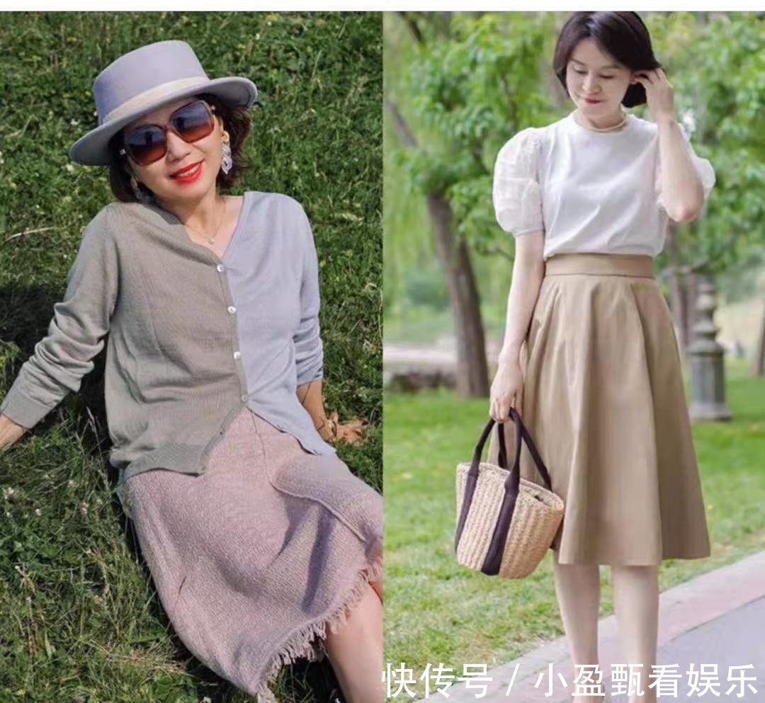 中年|中年女性越老却越美丽!这些穿搭示范不妨来看看,减龄还大气