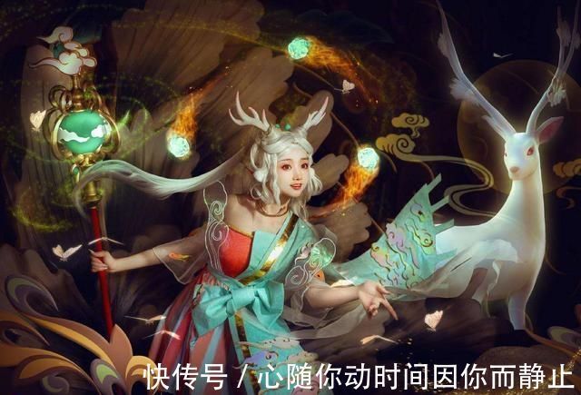 cos|遇见神鹿神级cos,还原度99%?三次元里的瑶妹由画而生,随心而为