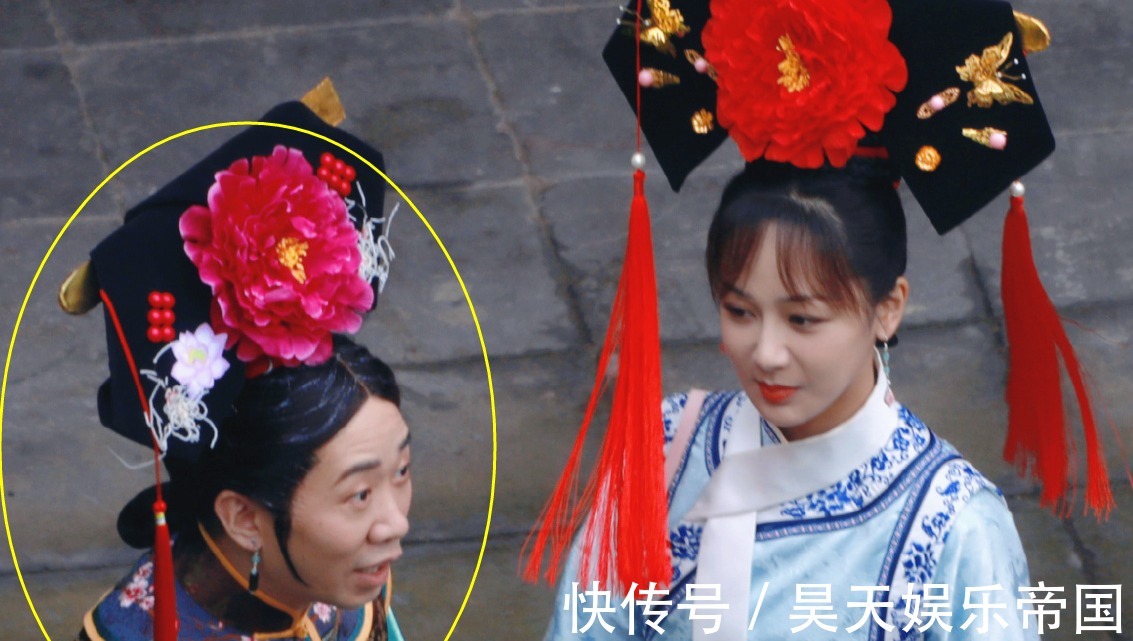 杨紫|《萌探》清宫装路透,杨紫紫薇造型娇俏可爱,杨迪容嬷嬷笑死我了