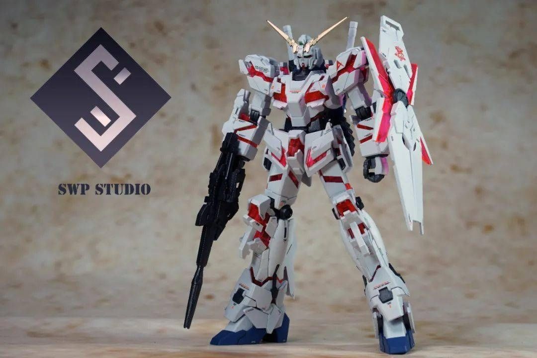 hg|HG独角兽平喷涂装，细节不够水贴凑