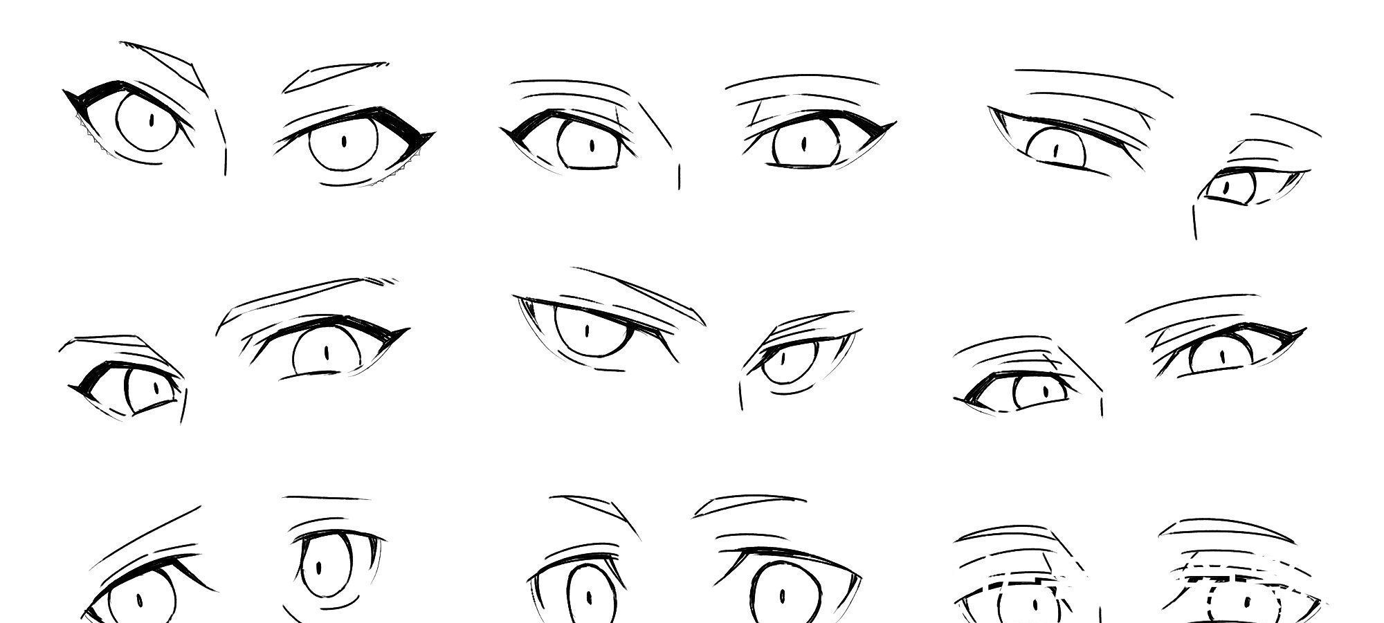 动漫|动漫人物眼睛怎么画,和素描人物眼睛的画法有什么区别?快来学习