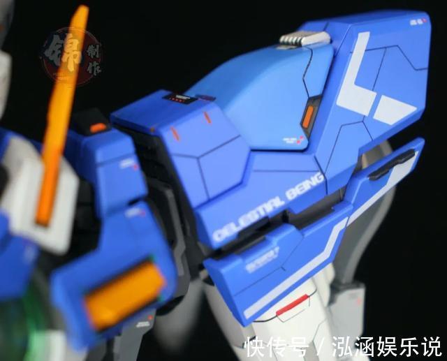 PG能天使|高达模型秀万代的PG能天使,作者超级认真