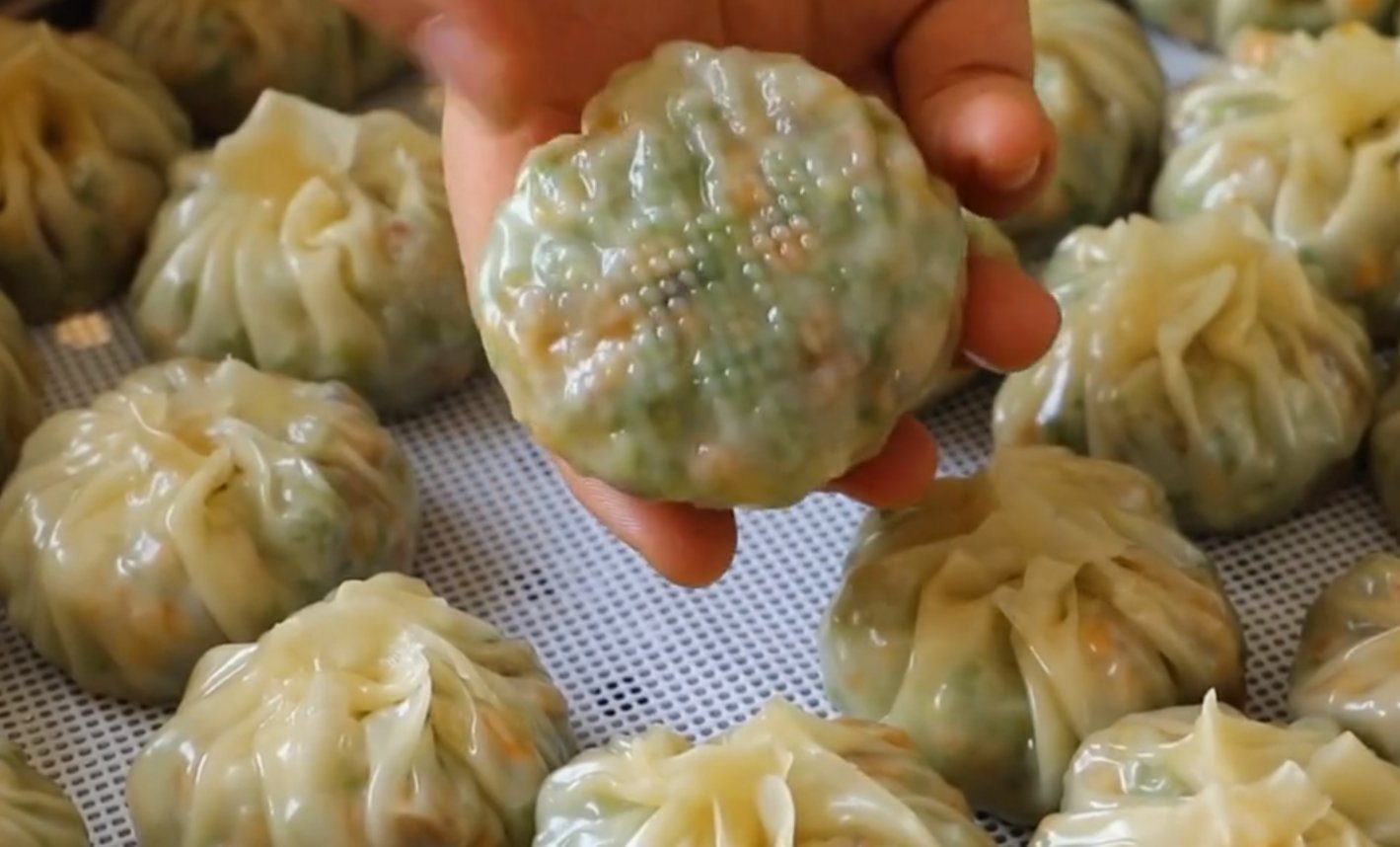多给孩子吃这菜，高蛋白高营养，买来做包子，不发面不擀皮，真香