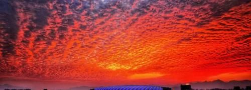 老年|美上了天！福州云彩刷屏了