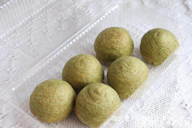 高颜|抹茶绿豆酥的详细做法,高颜又好看,中秋快到了是不是做点呢