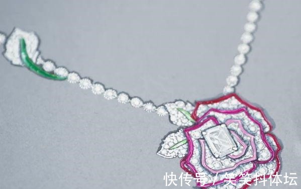 花窗 迪奥全新DIOR ROSE高级珠宝,你有被设计稿惊艳到吗