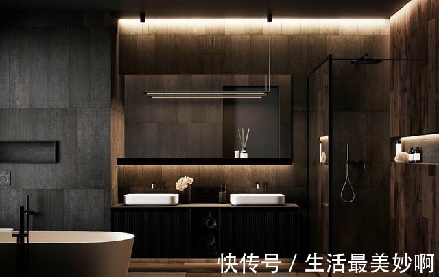 背景墙|工业风格的复式大宅,高级又有质感,健身房很帅气!