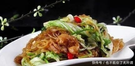风味白菜小炒肉、白菜炒粉条、鸡蛋炒粉条、白菜炒粉丝家常做法