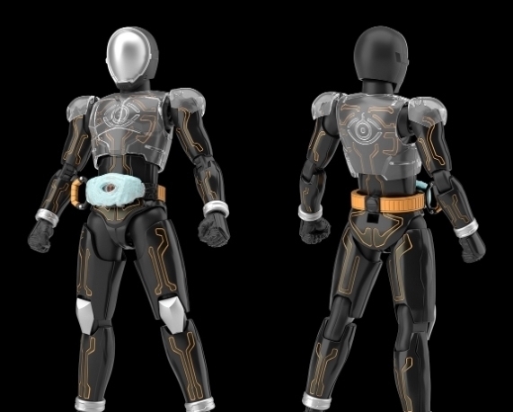 FRS|假面骑士ghost:FRS拼装模型先行图 超良心可手动拆卸的马甲